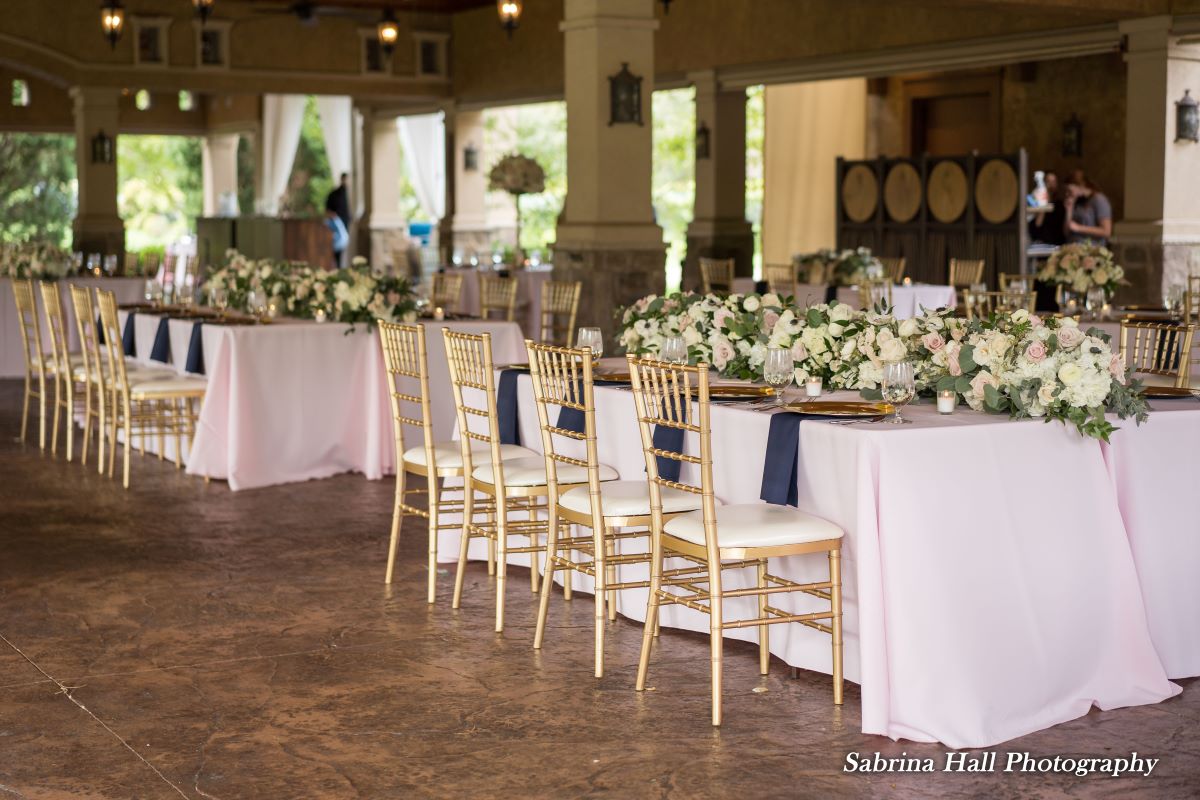 Napkin Navy Solid on Pastel Pink Solid Tablecovers